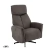 Aarhus Elektrische Relaxfauteuil Antraciet suede