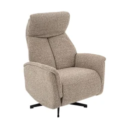 Aarhus Elektrische Relaxfauteuil Mushroom boucle