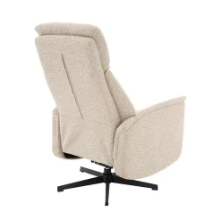 Aarhus Elektrische Relaxfauteuil Naturel boucle