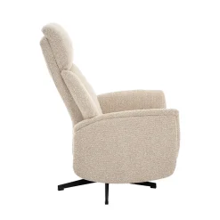 Aarhus Elektrische Relaxfauteuil Naturel boucle