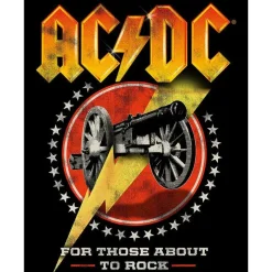 AC/DC For those about to Rock - metalen bord