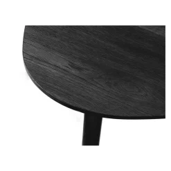 Ada Salontafel set van 2 driehoek Zwart