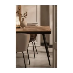 Admit Eetkamerstoel velvet zand