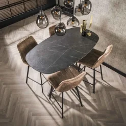 Agnes Bartafel Deens ovaal Melamine 140cm
