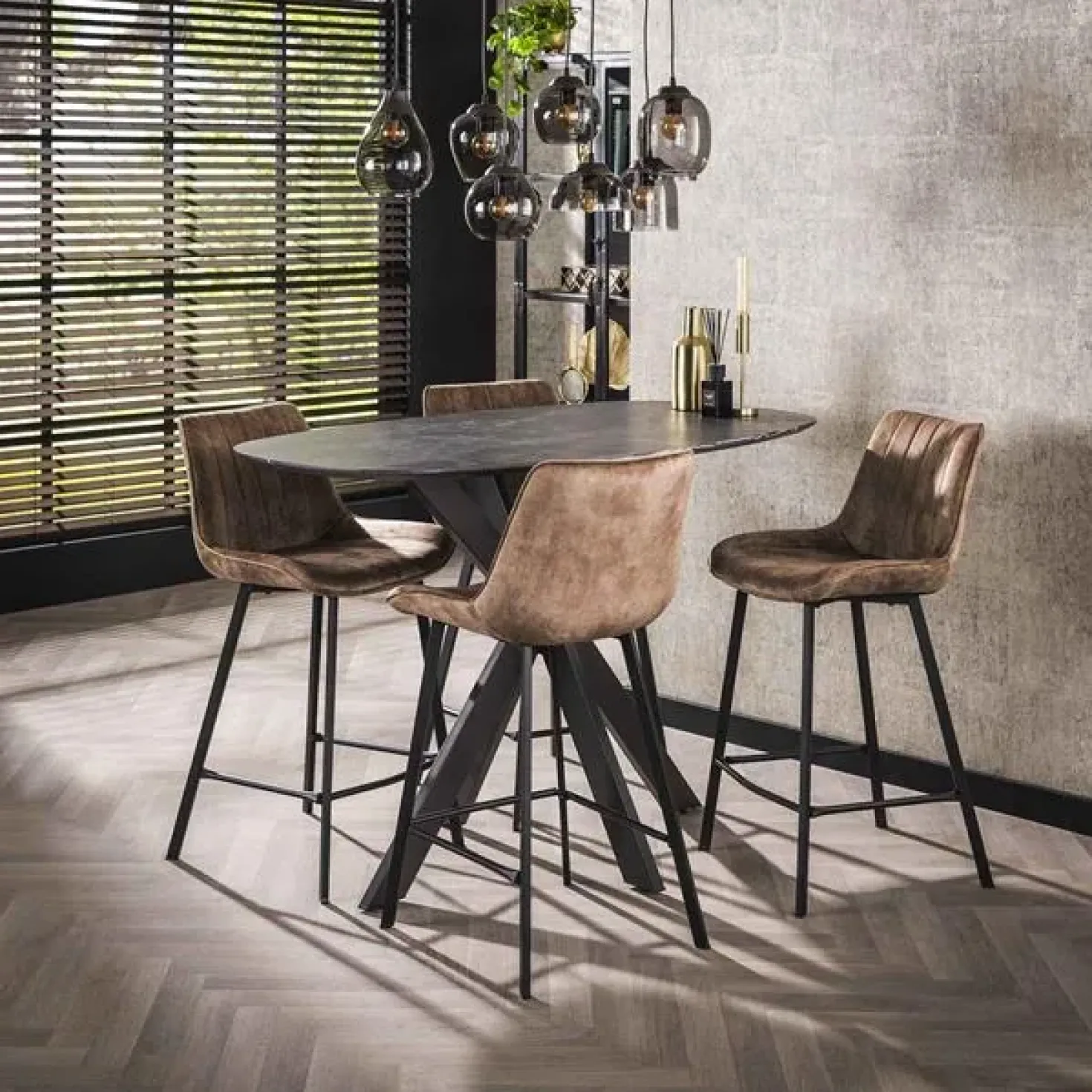 Agnes Bartafel Deens ovaal Melamine 140cm