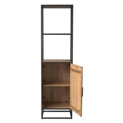 Alaska Boekenkast Met deur Mangohout 55cm