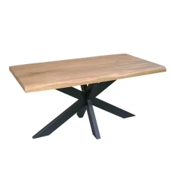 Alaska Boomstamtafel Mangohout 140cm