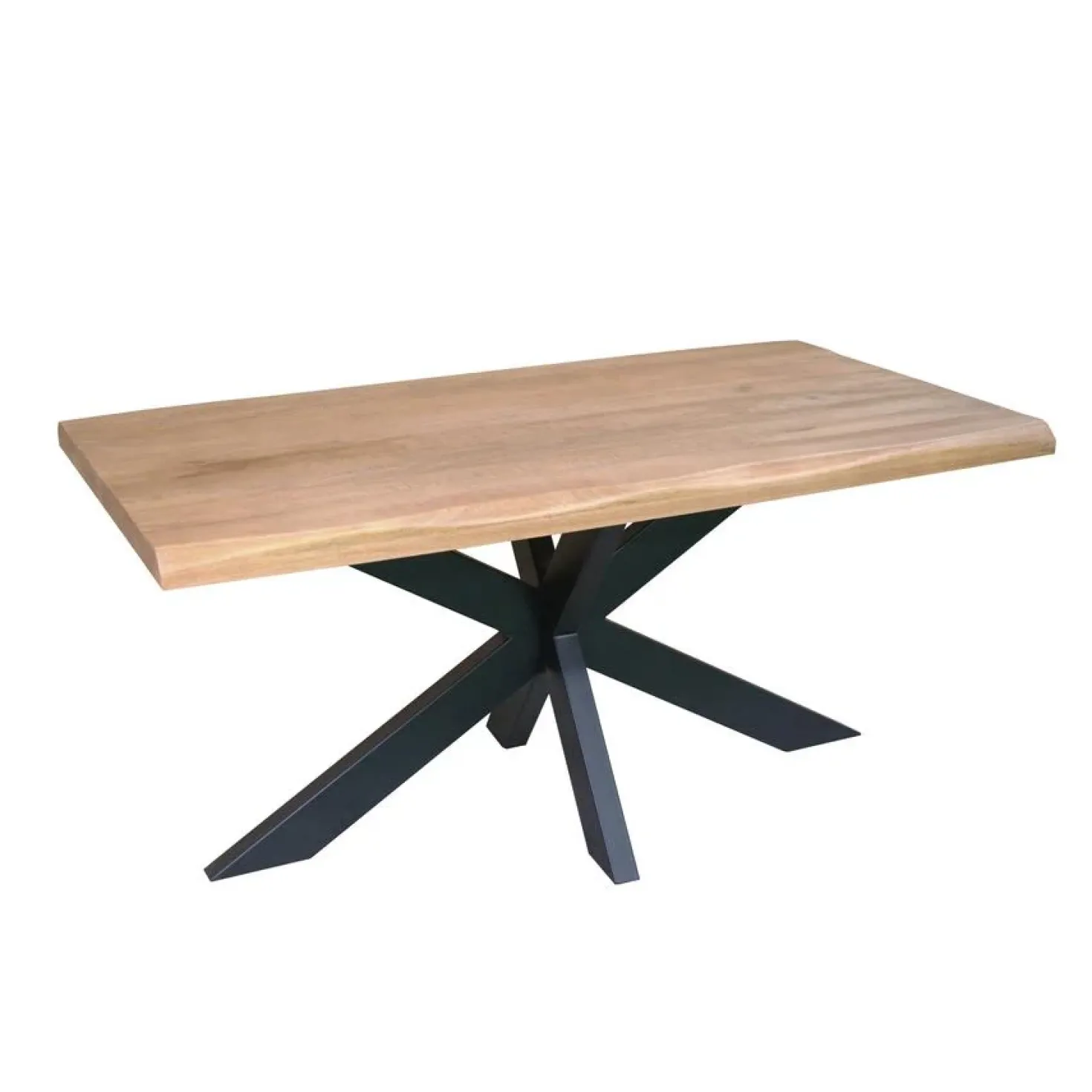 Alaska Boomstamtafel Mangohout 140cm