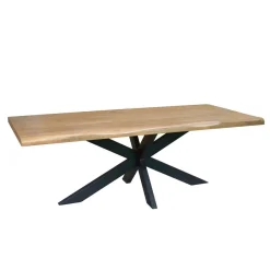 Alaska Boomstamtafel Mangohout 220cm