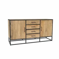Alaska Dressoir Mangohout 165cm