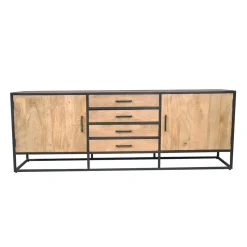 Alaska Dressoir Mangohout 210cm
