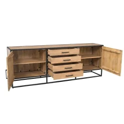 Alaska Dressoir Mangohout 210cm