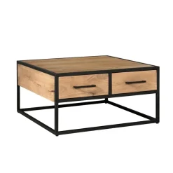 Alaska Salontafel Vierkant Mangohout 80cm