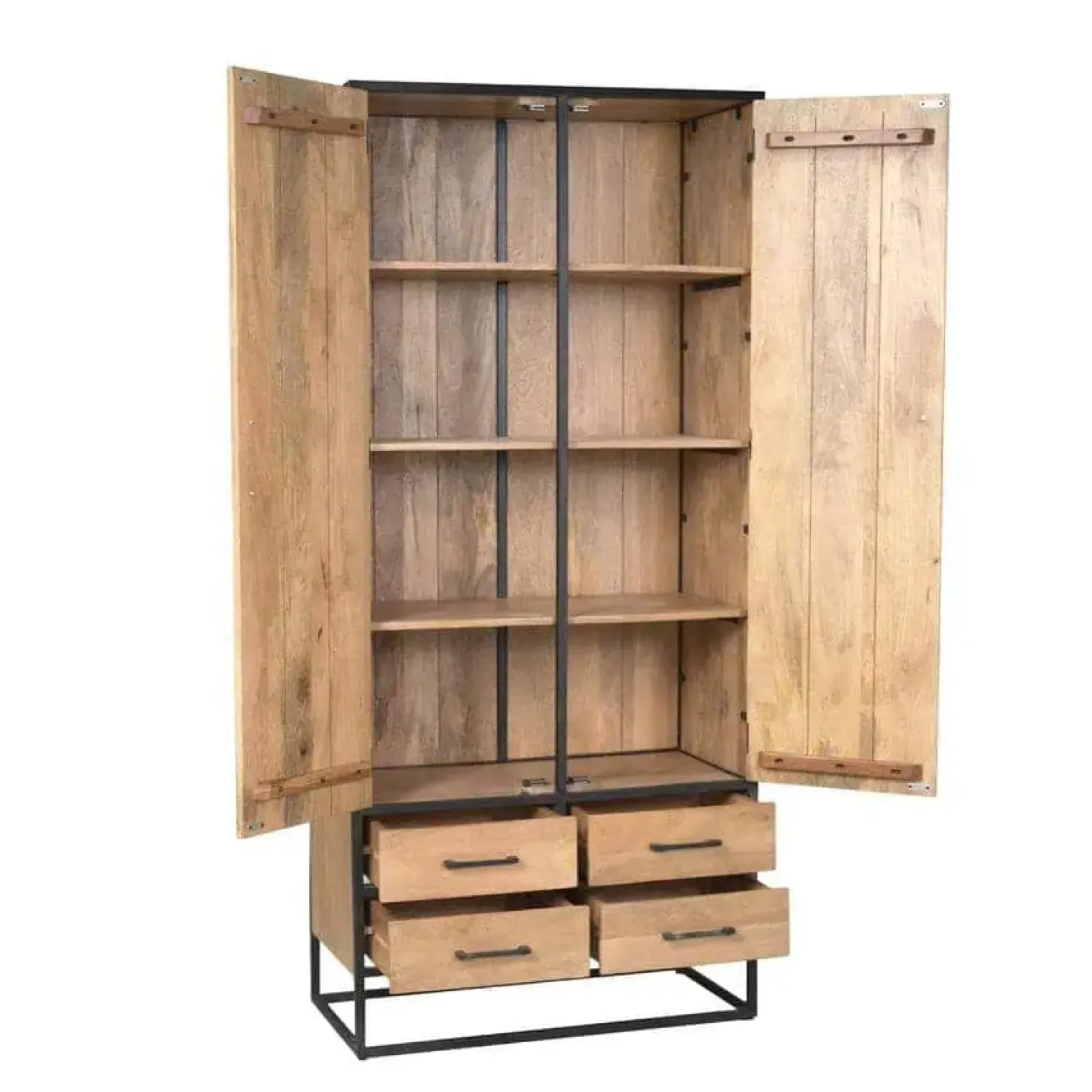 Alaska Wandkast Mangohout 90cm