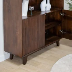 Albin Boekenkast walnoot 120cm