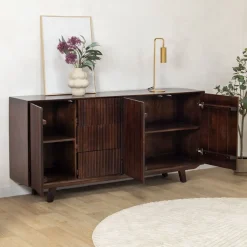 Albin Dressoir walnoot 180cm