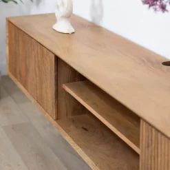 Albin Zwevend Tv meubel naturel 200cm