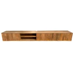 Albin Zwevend Tv meubel naturel 240cm