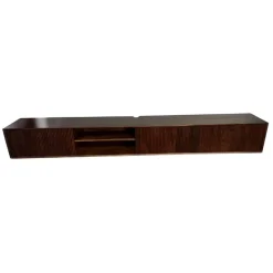 Albin Zwevend Tv meubel walnoot 240cm