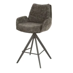 Aldira Barstoel Hoven taupe-bruin