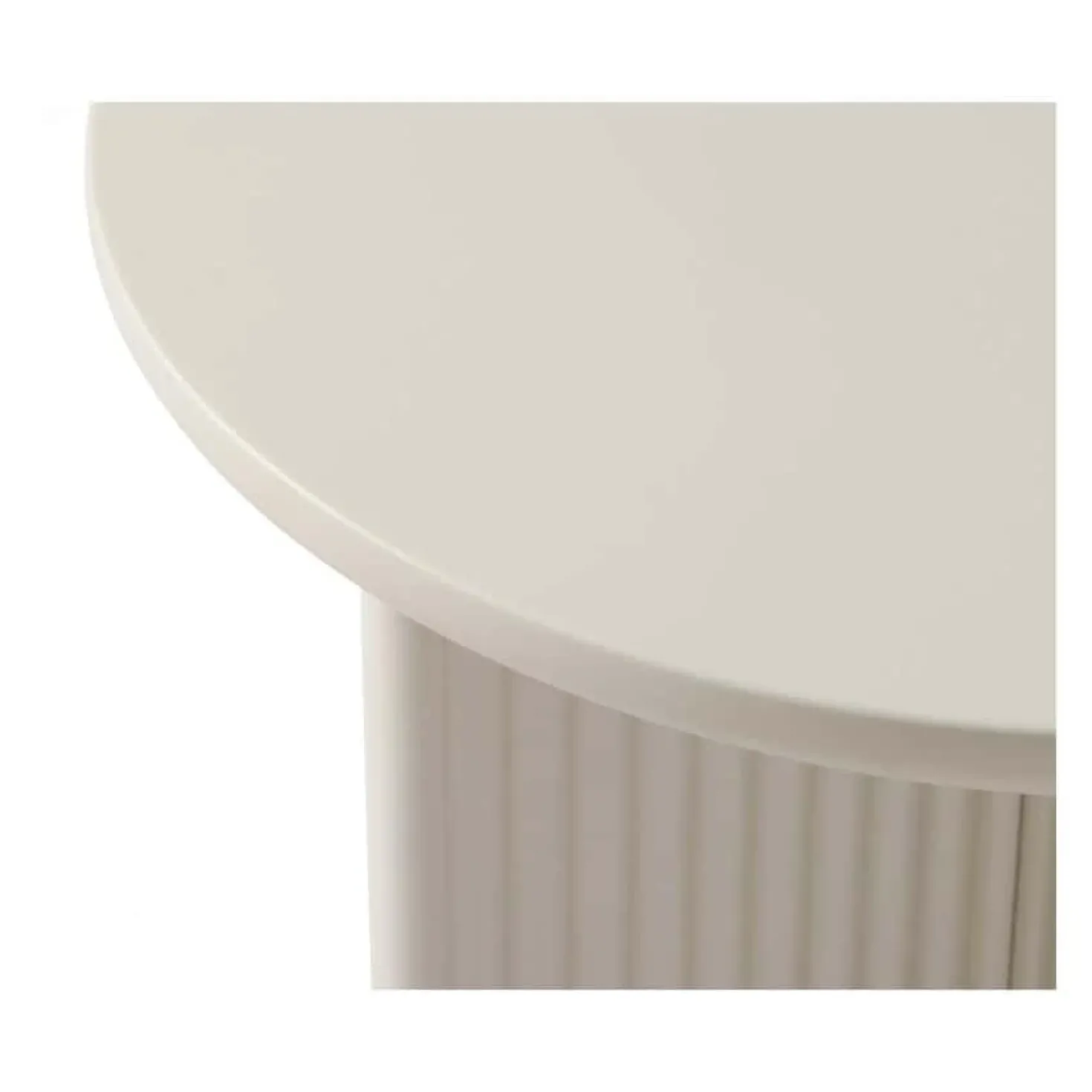 Alejandro Bijzettafel rond 50 cm greige