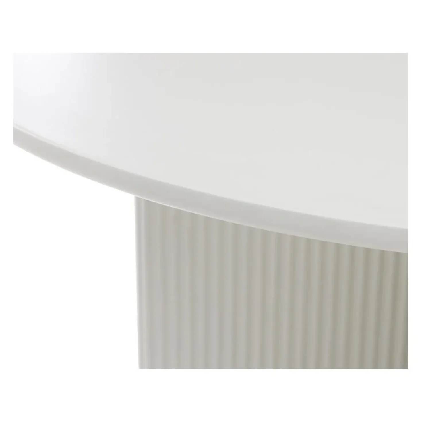 Alejandro Eettafel rond 110 cm greige