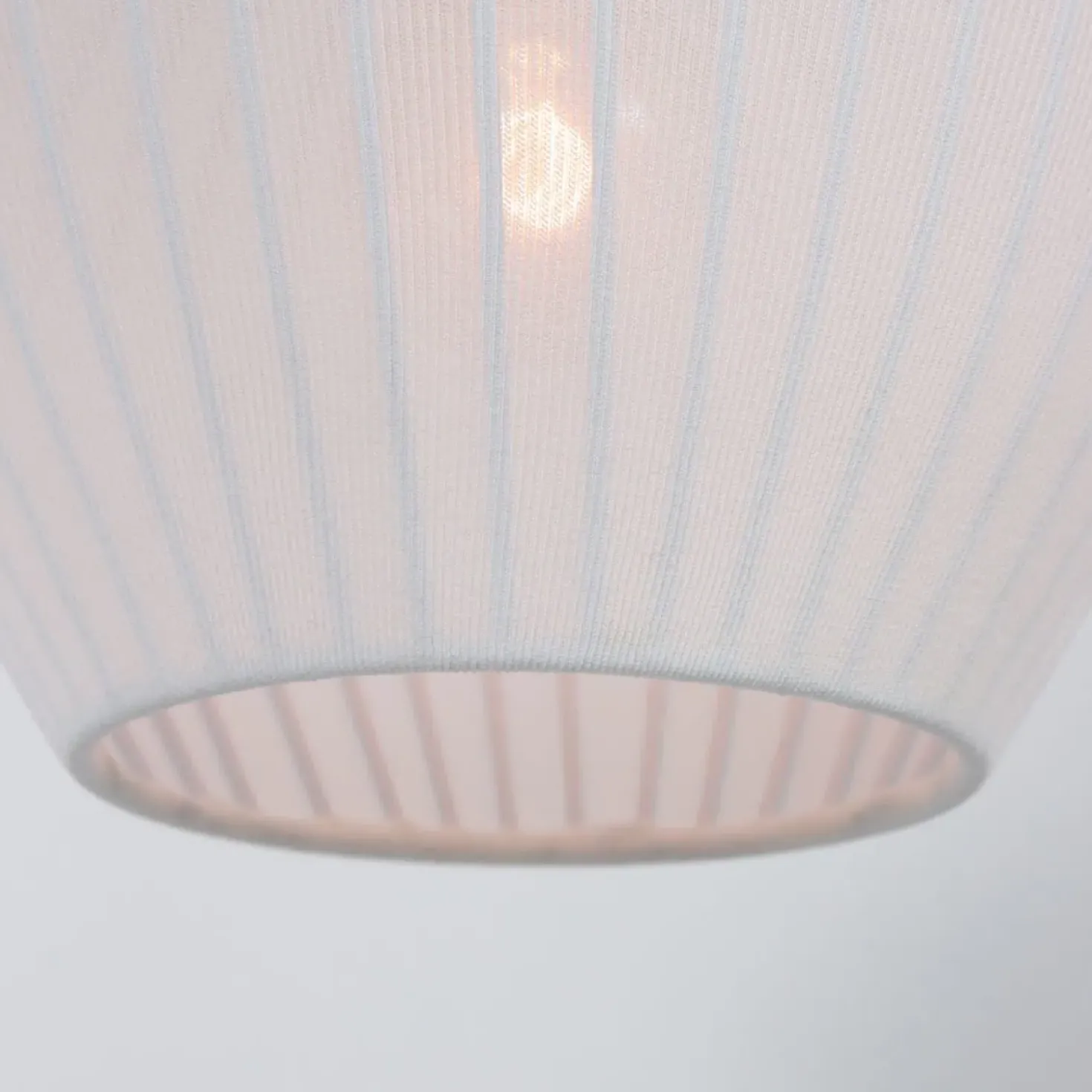 Alessia 3-lichts Hanglamp Travertin met linnen