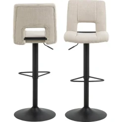 Alisanne Barkruk Beige Stof