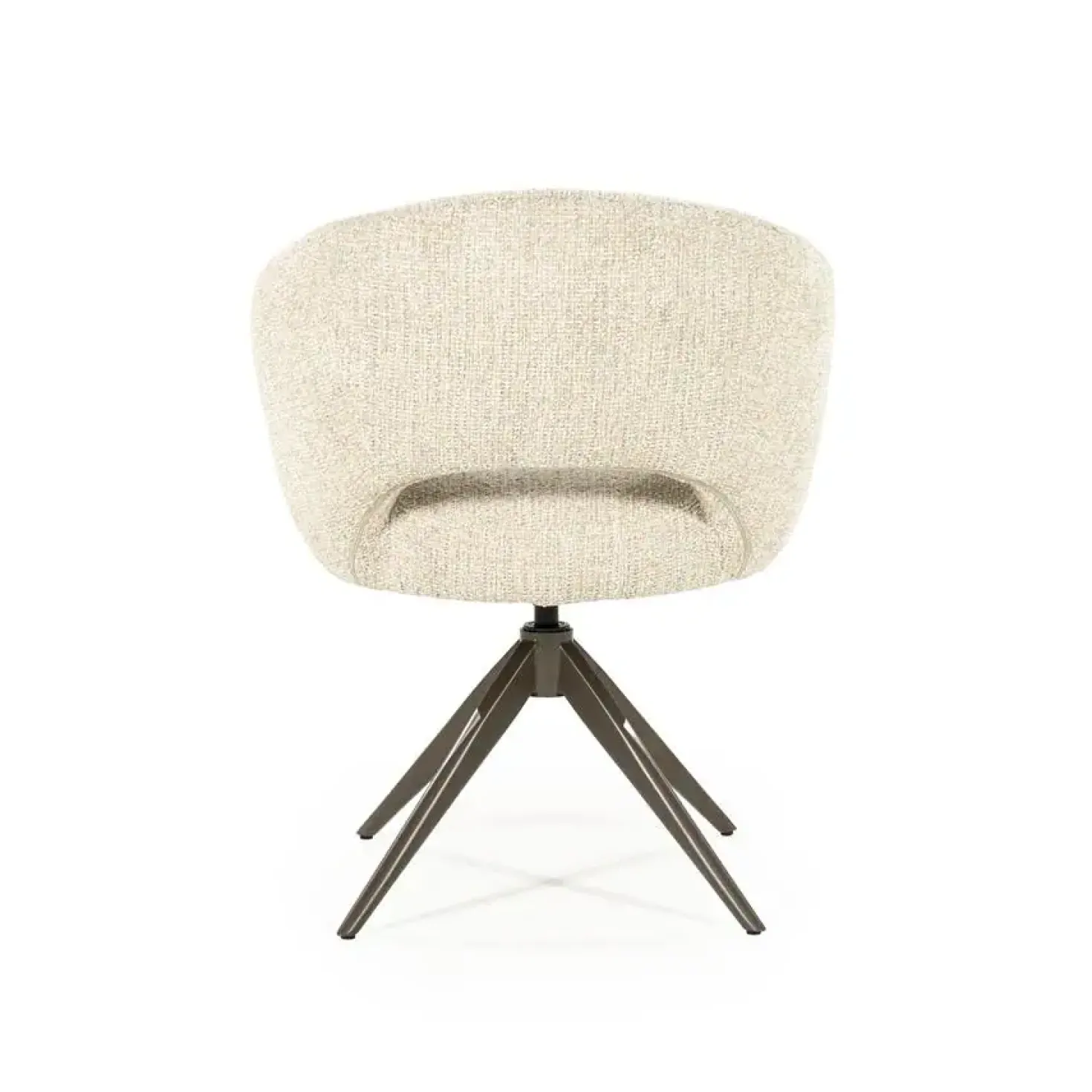 Alissa Eetkamerstoel Beige stof