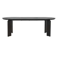 Allure Eettafel ovaal donkerbruin 220cm
