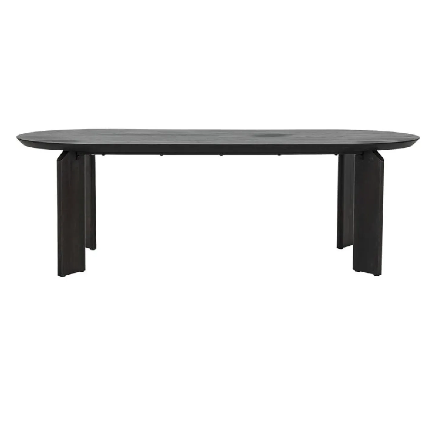 Allure Eettafel ovaal donkerbruin 220cm