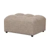 Allure Hocker geweven stof bruin melange