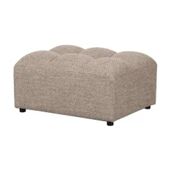 Allure Hocker geweven stof bruin melange