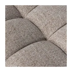 Allure Hocker geweven stof bruin melange