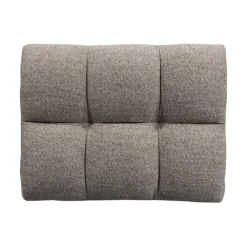 Allure Hocker geweven stof bruin melange