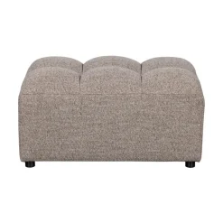 Allure Hocker geweven stof bruin melange