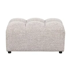 Allure Hocker geweven stof naturel melange