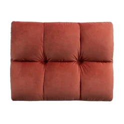 Allure Hocker velvet koper