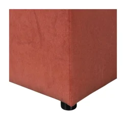Allure Hocker velvet koper