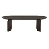Allure Salontafel ovaal donkerbruin 140cm
