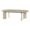 Allure Salontafel ovaal white wash 140cm