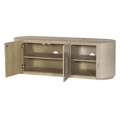 Allure Tv meubel white wash 150 cm