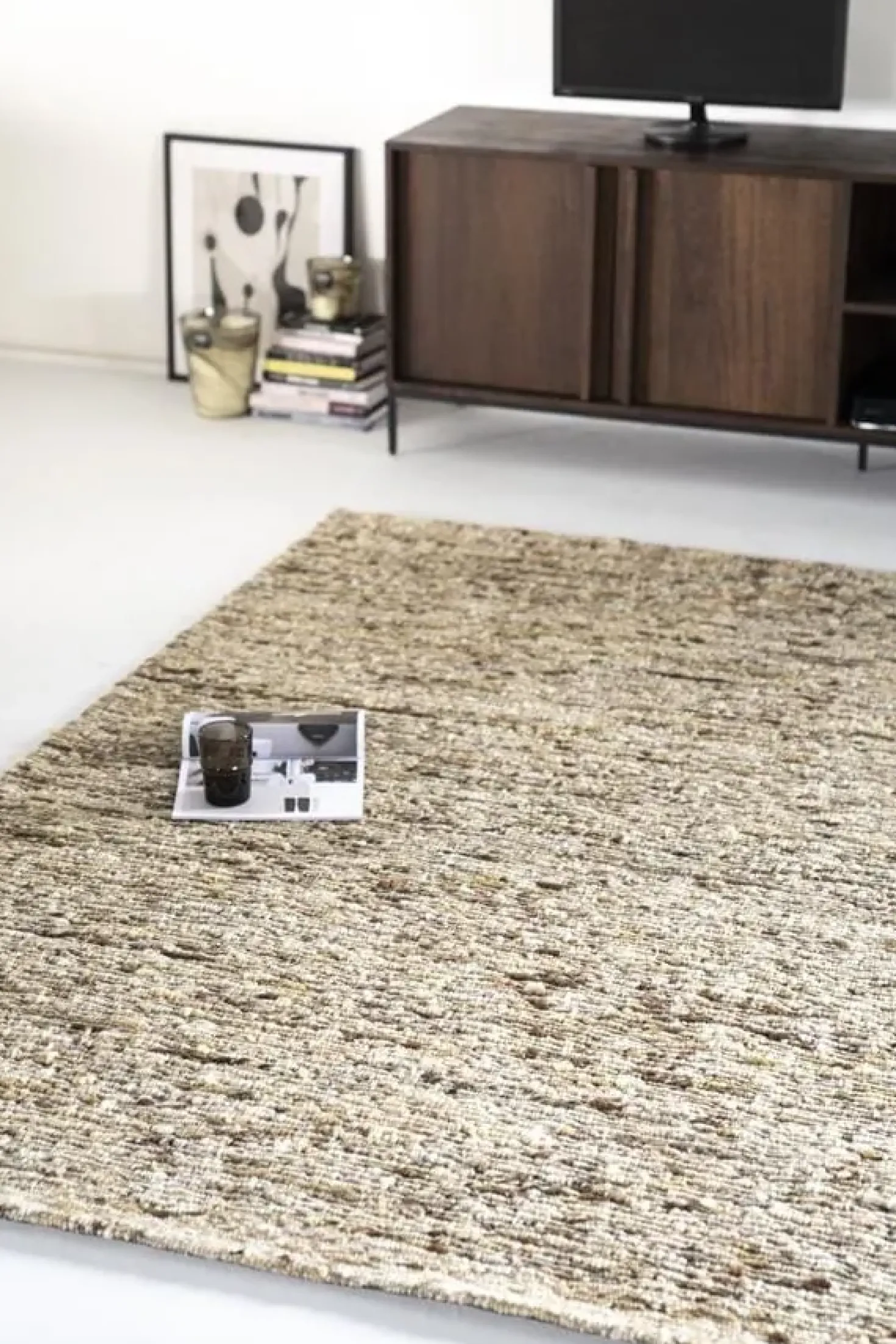 Alvarez Vloerkleed 290×390 cm Bruin