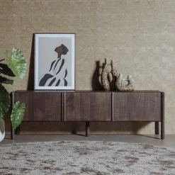 Amalfi Tv meubel bruin eikenfineer 180cm