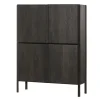 Amalfi Wandkast bruin eikenfineer 120cm