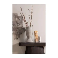 Amco Sidetable mangohout donkerbruin/zwart