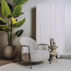 Amelia Fauteuil beige