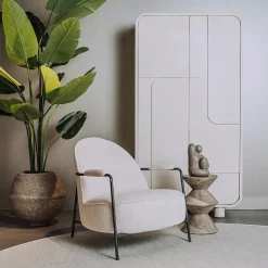 Amelia Fauteuil creme