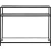 Amora Sidetable Zwart Metaal 100cm