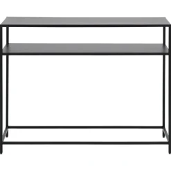 Amora Sidetable Zwart Metaal 100cm